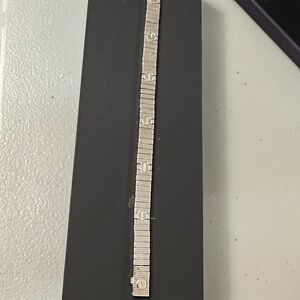 Cartier Silver Bracelet 17cm